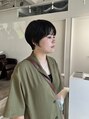 ベンジー 天神店(benji)&nbsp;女性らしさを際立たせるショートヘアのバランスを提案します！
