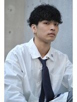 ブークル(boucle)&nbsp;刈り上げショートパーマ　マッシュパーマ