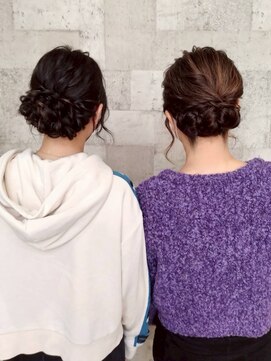 リサ グランシェ(RISA granche) アップヘア