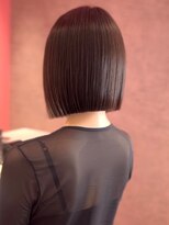 ロンドヴァリー 渋谷店(Lond vallee)&nbsp;縮毛矯正で乾かしただけでまとまるボブ