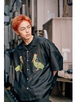 リトバイプティパ(Lit by petit-pas)&nbsp;スパイキーショート/短髪/メンズショート/メンズブリーチカラー