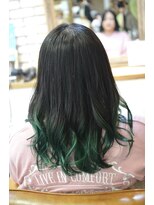 ポタム 東中野(potamu)&nbsp;推しグリーンカラーグラデーション