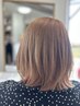 【ヘアカラー】白髪ぼかしハイライト+トリートメント ￥16,390→ ￥14,750～
