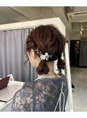 ツインヘアアレンジ