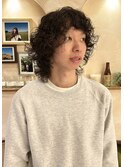 メンズパーマ マレットヘア メンズヘア 菅田将暉