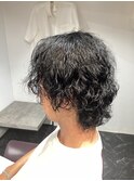 メンズパーマ ナチュラルスタイル