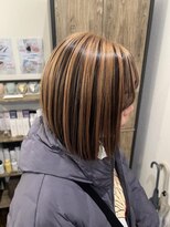 ニフティー(Nifty)&nbsp;アンブレラカラー/ベージュカラー/ボブ