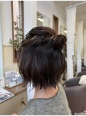 新規お得クーポンあり【見附　今町】ハーフアップヘア