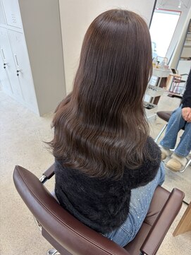 ニュイ 木更津(nuit) 着物ヘア/大人ガーリー/ダークアッシュ/似合わせカット/木更津