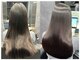 シンシア ドゥエ 新宿(CYNTHIA DUE)の写真/あなたに合わせた薬剤で圧倒的なツヤ感と柔らかさ◎髪質改善縮毛矯正でダメージレスに癖を伸ばす◎