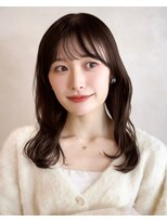 ガーデンヨコハマ(GARDEN YOKOHAMA)&nbsp;前髪 モカブラウン くびれミディアム ミルクブラウン