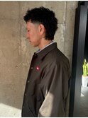 マレットヘア/ピンパーマ/海外ヘア/fade/barber