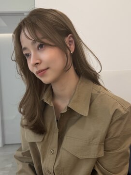 ノイ 銀座(noi) 顔周りレイヤーカットべージュカラーくびれレイヤーカット