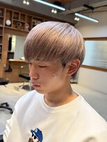 アトラクト バイ ラック 津田沼(Attract by LUCK) ホワイトベージュ/津田沼/メンズパーマ/メンズ/メンズカット
