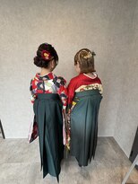 ルクス パークアベニュー(Lx park avenue) シニヨン&外はねボブヘアセット