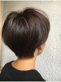 襟足すっきり ハンサムショート クールショート 黒髪ショート