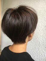 アヴァン(avan.)&nbsp;襟足すっきり ハンサムショート クールショート 黒髪ショート