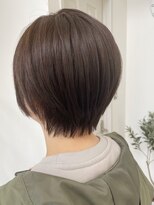 ユニット 蕨西口店(UNIT)&nbsp;ショートボブ髪型20代30代40代50代前髪あり前髪なし面長丸顔蕨