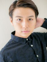 グルーミングサロン バーバー キャッスル 北浦和西口(Grooming salon Barber Castle)&nbsp;かき上げ王道スーツツーブロック七三分け小顔マッシュa1北浦和