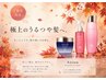 【秋季限定＊ダメージケア】 カット+艶髪カラー+超音波Aujua ￥16400