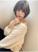 【アフロート添田】大人かわいいエッジショート ひし形 小顔ボブ