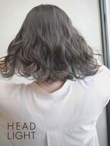 フローレス バイ ヘッドライト 川崎店(hair flores by HEADLIGHT) ネイビーブルー×シースルーハイライト