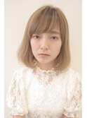 大人可愛い小顔ワンカールボブ 担当山下