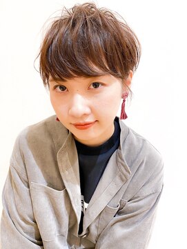 モリオ フロム ロンドン イオンモール 熊本店(morio FROM LONDON) 【morio熊本】マッシュショート/ピンクベージュ.k