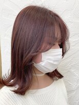 カモン(CAMON) 韓国レイヤースタイル*ピンクベージュ(ブリーチあり)