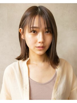 メゾンドイギー(MAISON de IGGY) やわらかいナチュラルbob*くびれ/薄め前髪/イメチェン