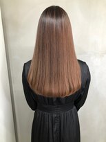 ジーナ 船橋(Zina)&nbsp;オトナ女子ツヤ髪アッシュカラーふんわりミディシースルーバング