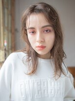 ウェル 高崎上大類店(well)&nbsp;抜け感レイヤーセミロング[高崎/高崎駅]