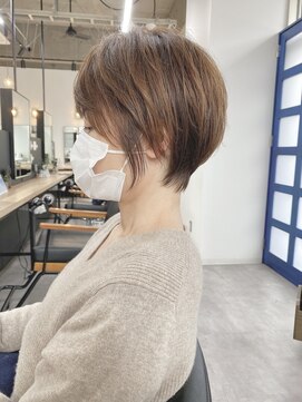 ジーニー 横浜(giinii) 30代40代_ショートヘア_ベージュ【横浜】@ryota_hair