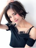 【無造作が可愛い】ニュアンスショートボブ【下高井戸】