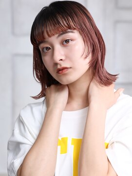 クラッチ トリートメント アンド ヘッドスパ 江坂(CLUTCH) 大人可愛い小顔美髪ツヤ髪ピンクベージュツートンカラーA2