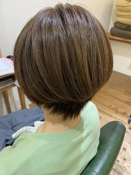 美容室 アイディー i-dee 襟足すっきりショート