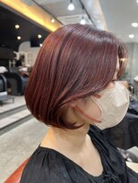 エトネ ヘアーサロン 仙台駅前(eTONe hair salon) 20代 30代　韓国風内巻きボブ