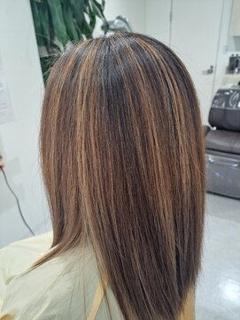 ハコ(HACO) オーダーメイド縮毛矯正で艶さらストレート☆