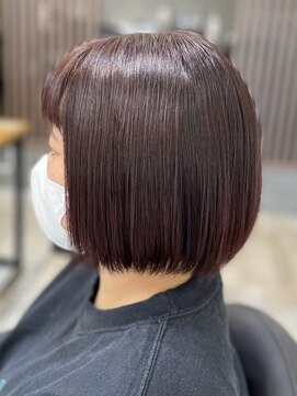 アトリエコア(Atelier Coa) ショートカットショートボブハンサムショートグレージュカラー