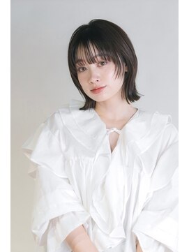 アンバー 池袋(amber) 切りっぱなしボブ/レイヤーカット/ウェットヘア[池袋駅]