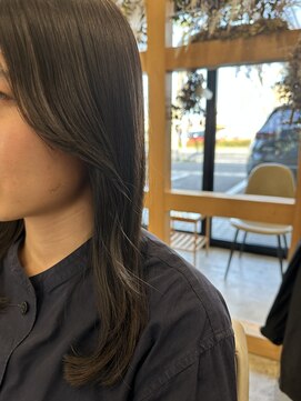 アン(an) 顔まわりレイヤー×ブルージュ