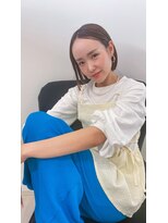 アトレバイクリッパー(Attrait by Clipper)&nbsp;◯ぱつっとストレートボブ◯ 4月　#ストレート　#大人ボブ