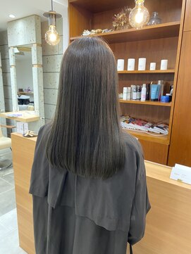 シンス(Since) ブリーチなし/オリーブベージュ/透明感カラー/夏目寧々