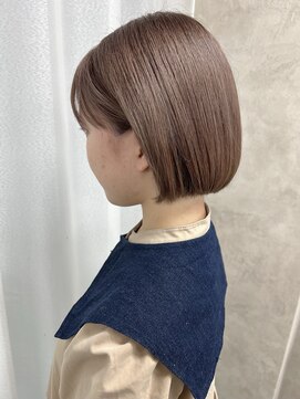 ルノン シェリー(LUNON cheliy) ミルクティーピンク/ペールピンクベージュ/ミニボブ