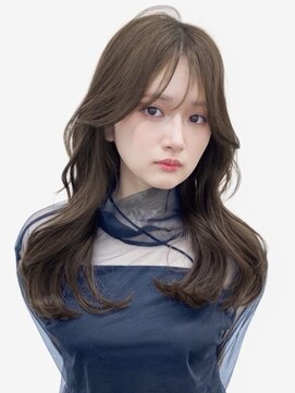 ユーフォリア 銀座(Euphoria) シースルーバング　くびれヘア　韓国ヘア　ナチュラルブラウン10