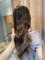 ガリカ 博多(Gallica)&nbsp;【長まなみ】ブリーチなしで作る柔らかい透明感オリーブベージュ