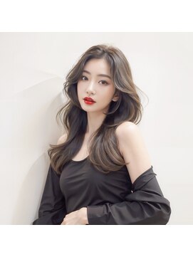 アース 元住吉店(EARTH) 【艶感★オルチャンヘア】韓国風 巻き髪大人可愛い小顔カール