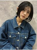 【 シンプル × ミニボブ 】浅野美紀