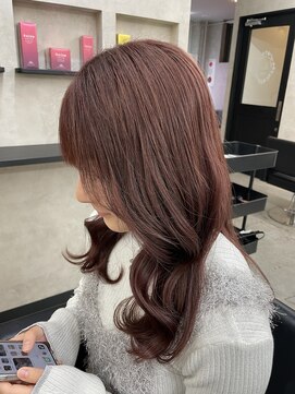 ルノン シェリー(LUNON cheliy) ピンクブラウン/髪質補修カラー/冬カラー