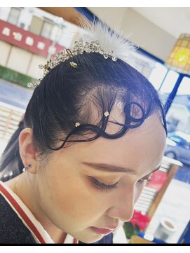 マンティラ(Mantilla) 産毛アート